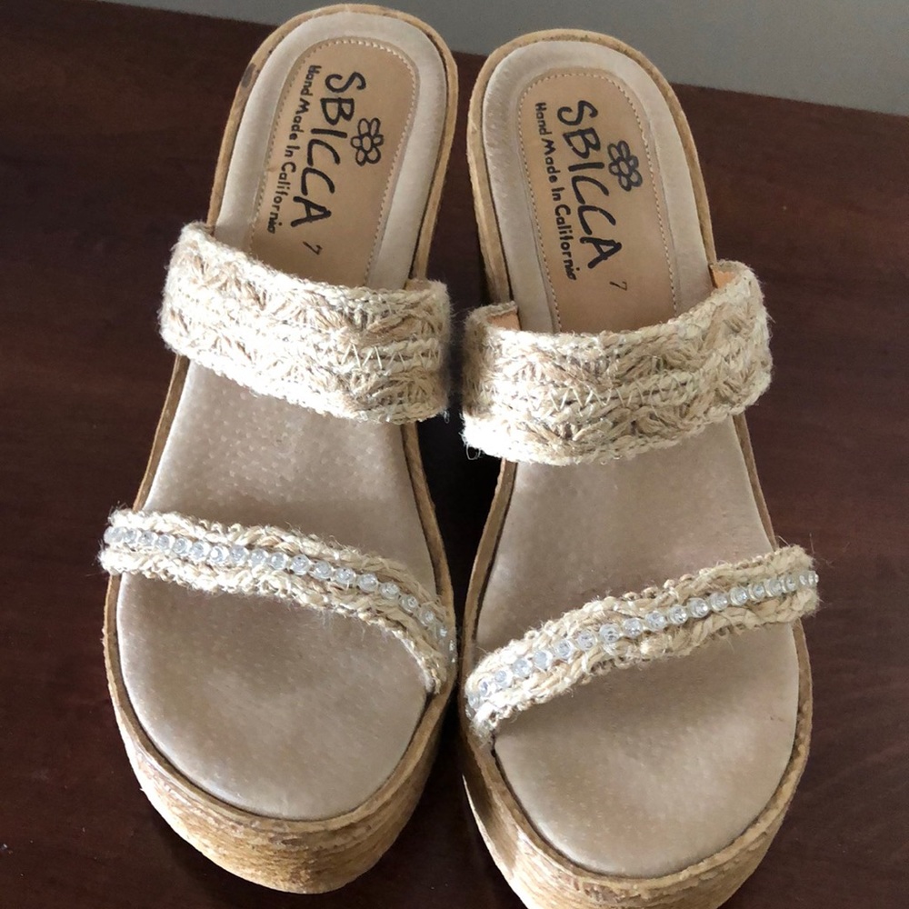 Sbicca slides - super cute!!